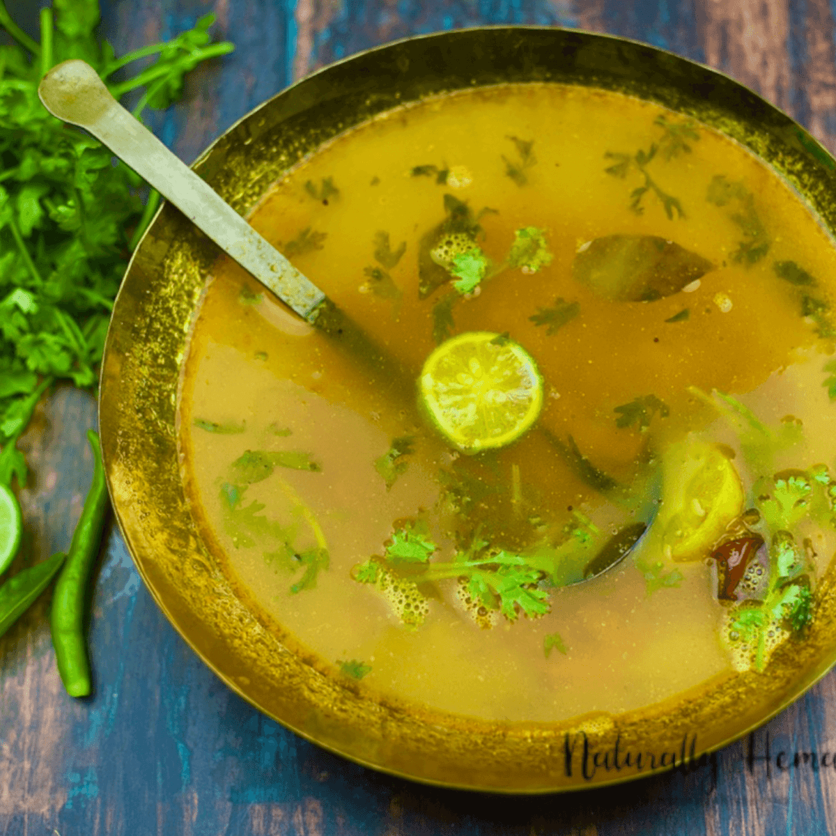 Lemon rasam – Elumichai rasam